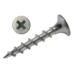 GENERICO - Tornillo CRS Volcanita 6X5/8 Zincado 100 unidades