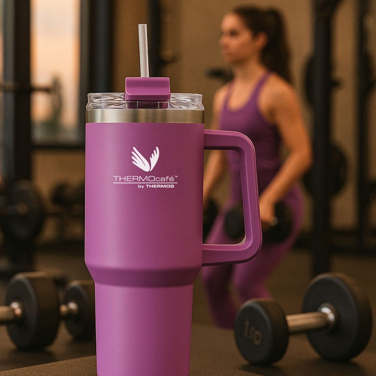 THERMOS - VASO TERMICO ACERO INOXIDABLE 1,2 LT VIOLET