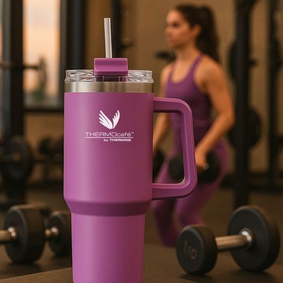 Imagen 2 del producto VASO TERMICO ACERO INOXIDABLE 1,2 LT VIOLET