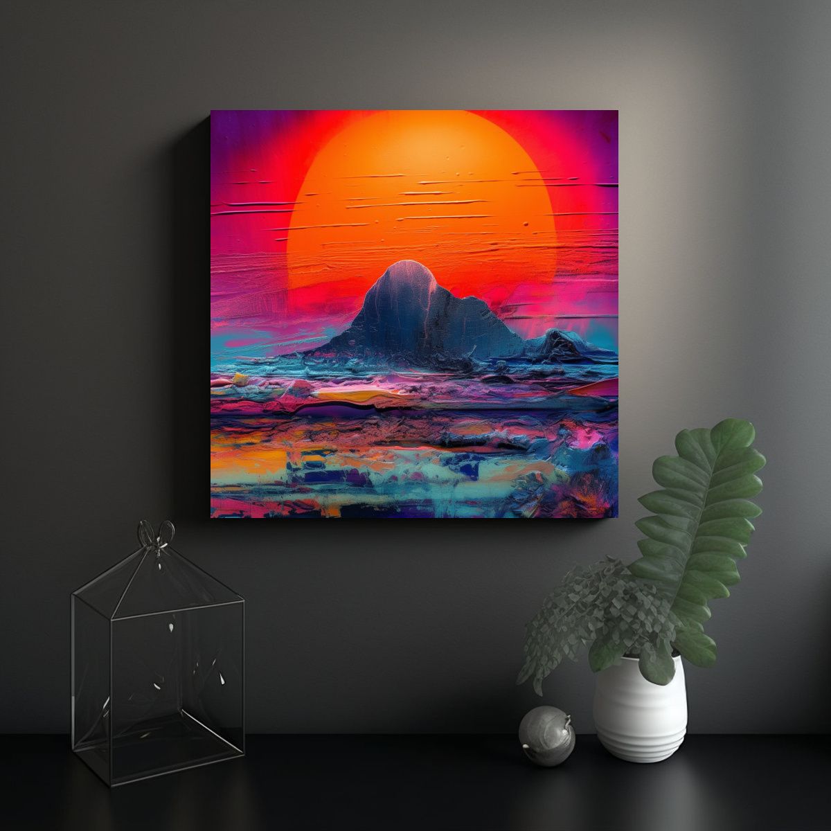 GENERICO - Fotografía Profesional Y Pintura Decorativa En 60x60 Cm