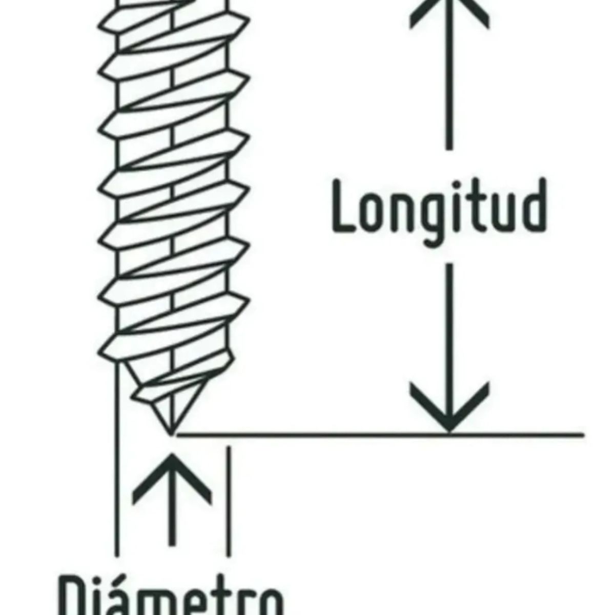 GENERICO - Tornillo CRS Volcanita 6X5/8 Zincado Caja 25000 unidades