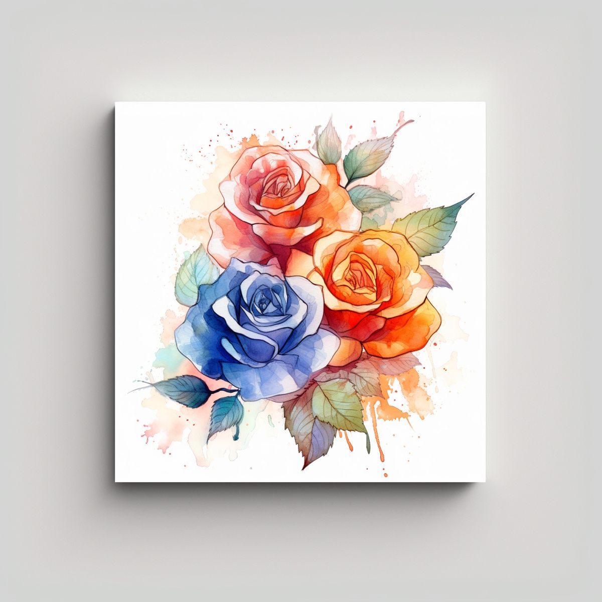 GENERICO - Cuadros Decorativos Modernos Mágico Lienzo De 60x60 Cm.