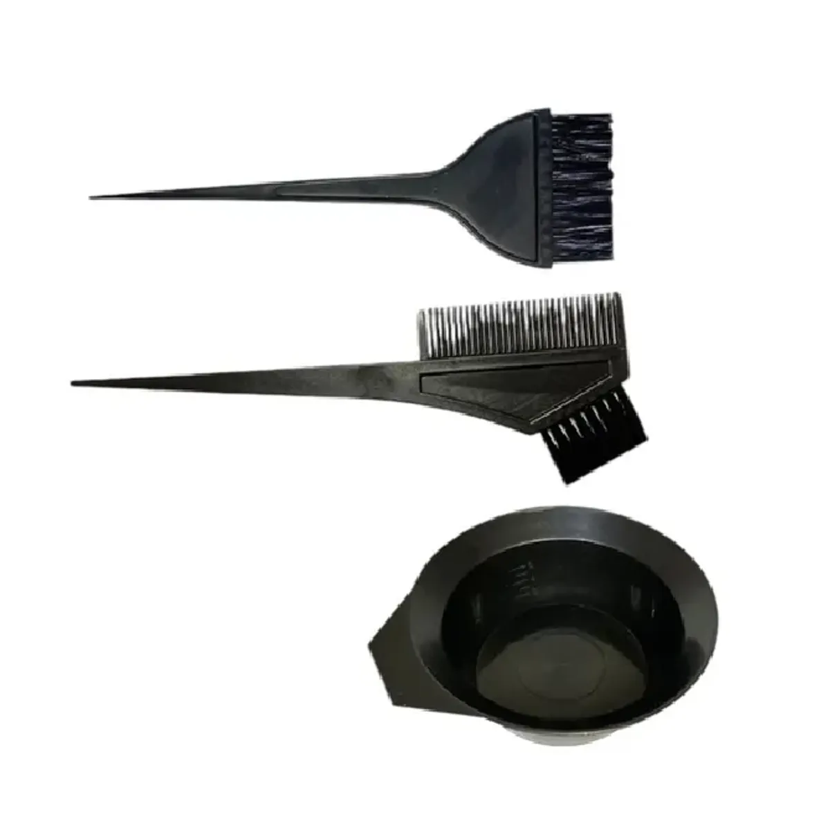 GENERICO - Kit Set Peluqueria Bowl Brochas Peine Para Tintura