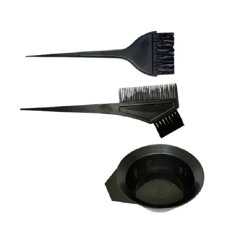 GENERICO - Kit Set Peluqueria Bowl Brochas Peine Para Tintura