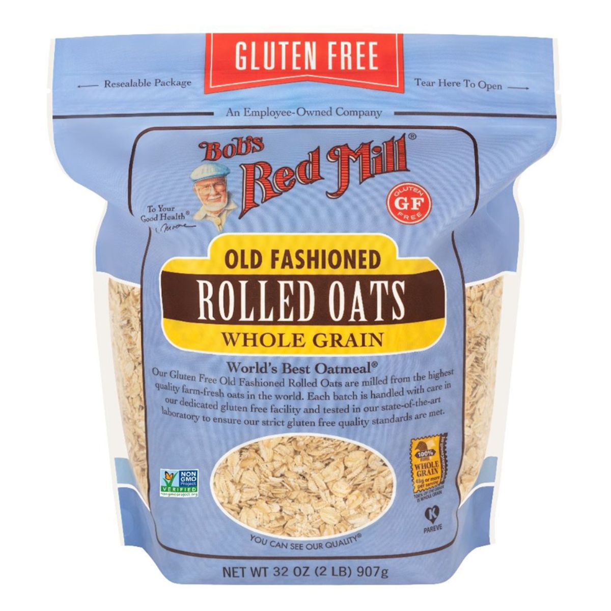 BOBS - Bobs Red Mill Old Fashioned Oats Avena Integral Sin Gluten