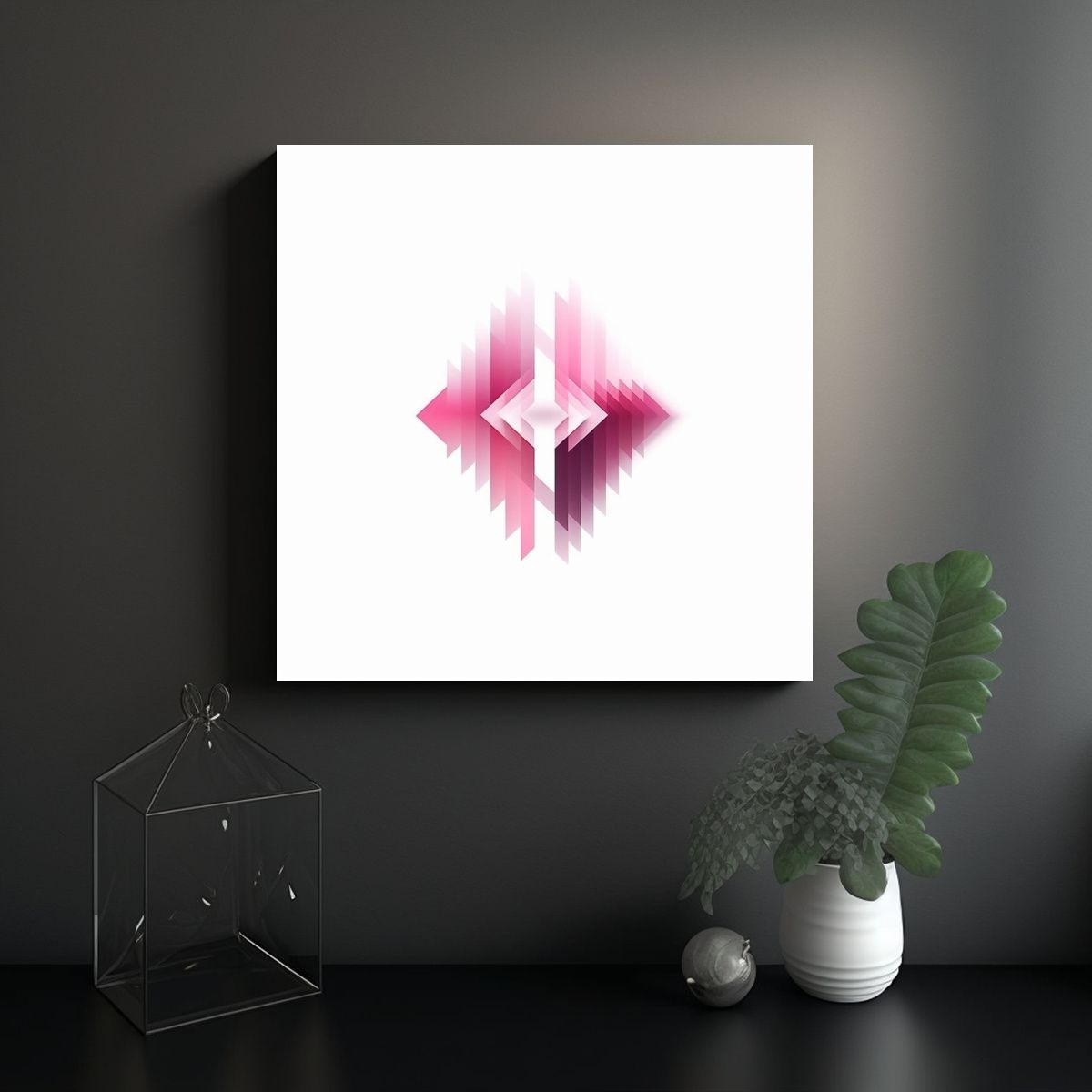 GENERICO - Cuadros Decorativos Minimalistas Para Sala En 60x60 Cm