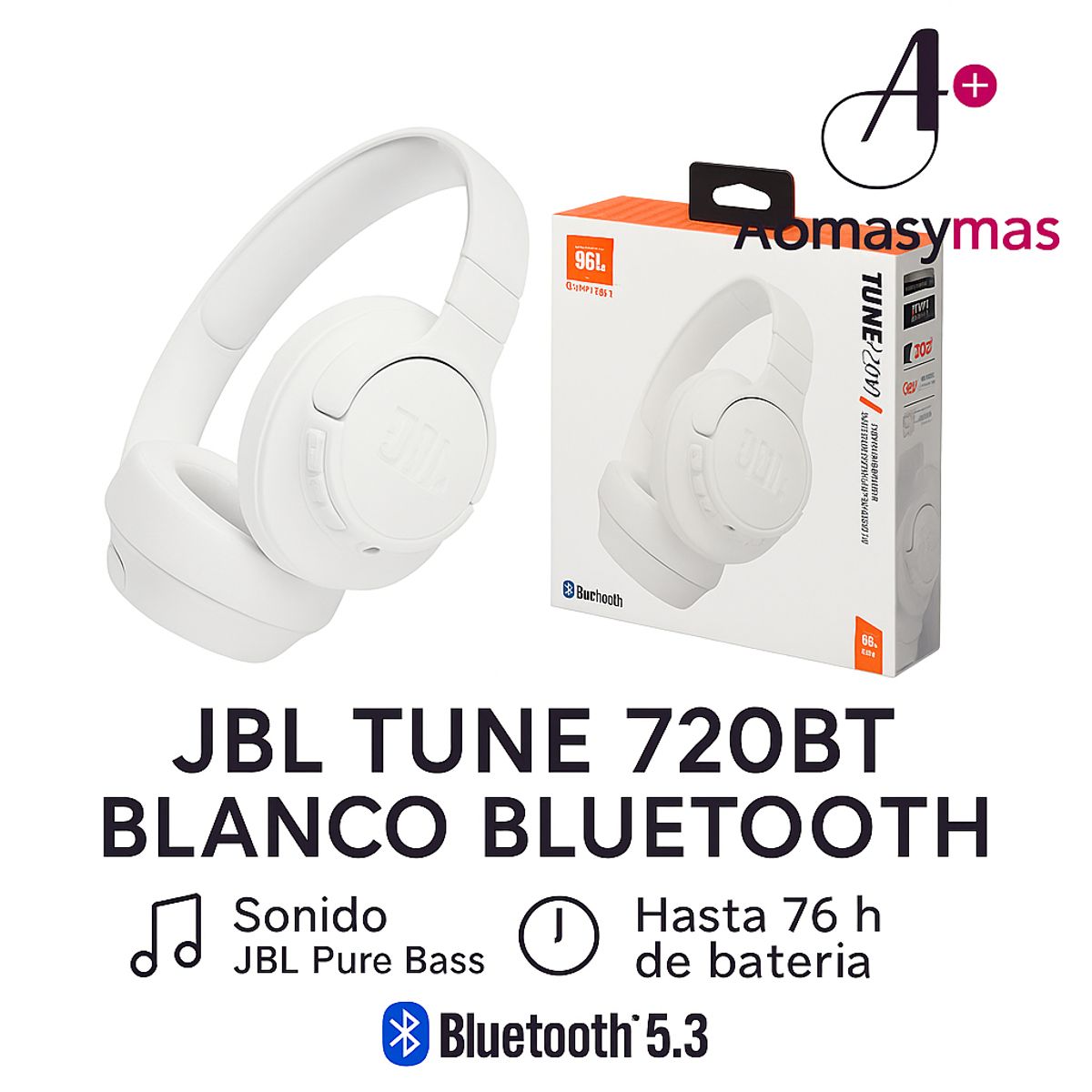 JBL - JBL Tune 720BT Bluetooth