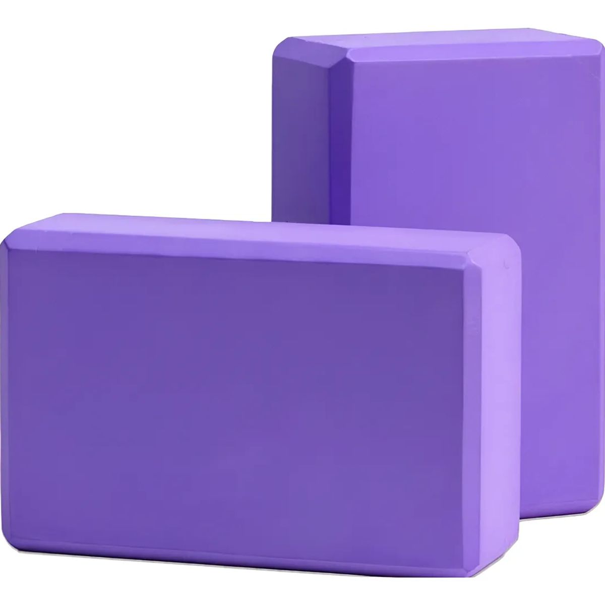 GENERICO - Ladrillo Yoga Bloque de Yoga fitness pilates 2 und, Violeta