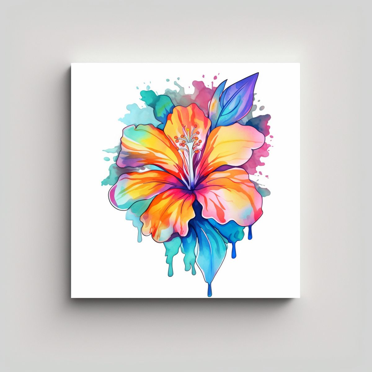 GENERICO - Profundidad Calida Lienzo De Detective Con 60x60 Cm