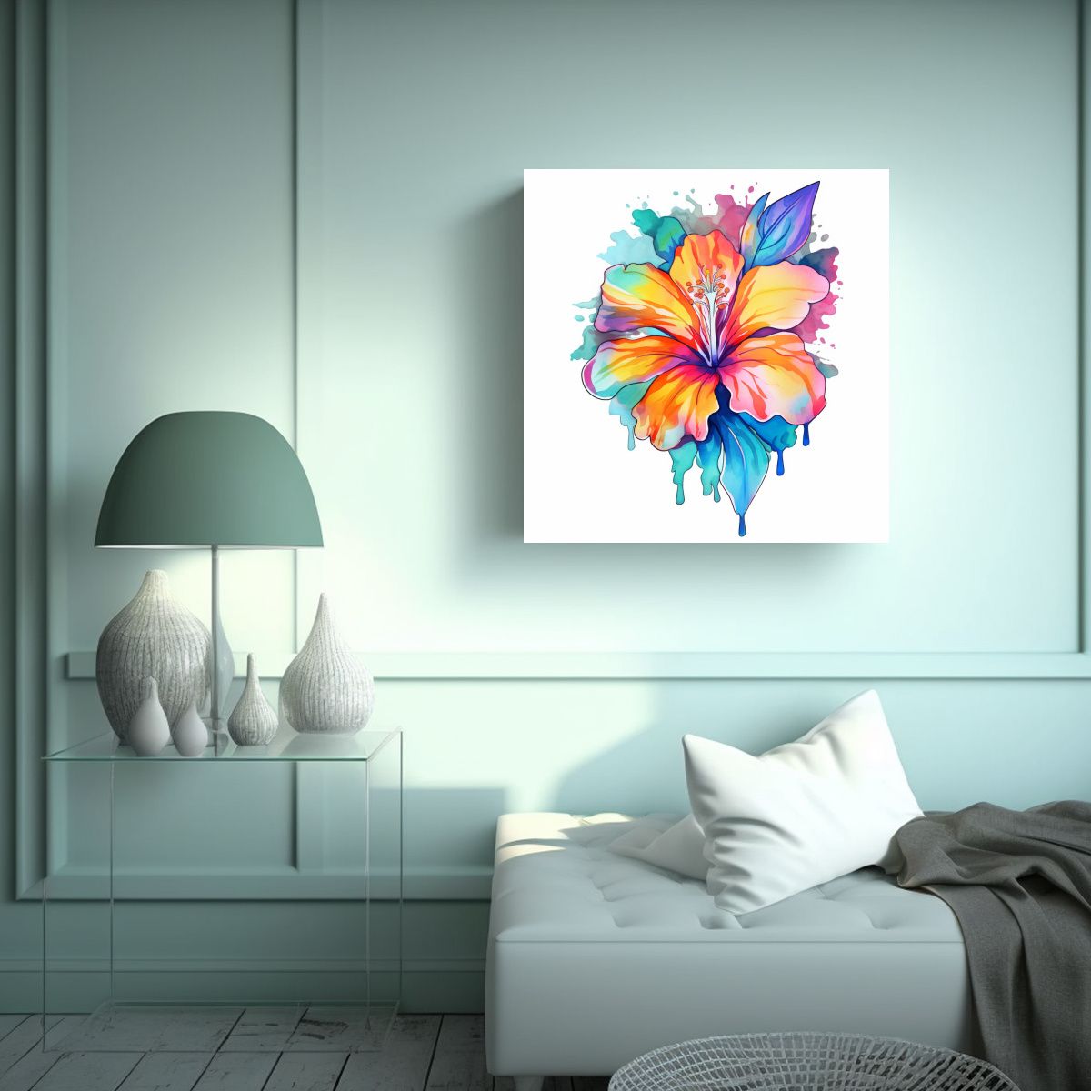 GENERICO - Profundidad Calida Lienzo De Detective Con 60x60 Cm