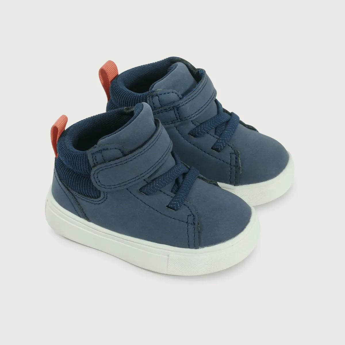 OPALINE - Zapatilla urbana para niño primeros pasos con velcro