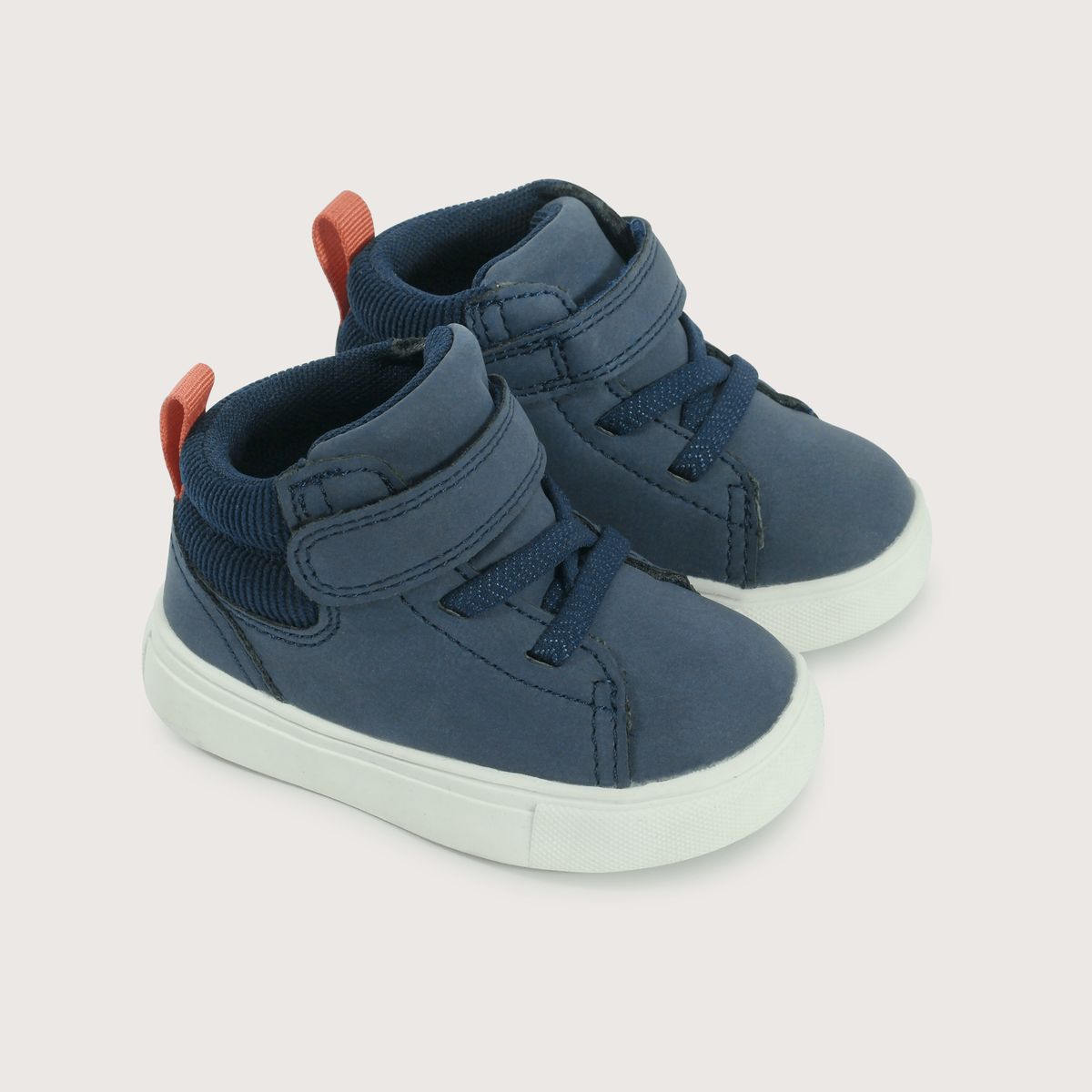 OPALINE - Zapatilla urbana para niño primeros pasos con velcro