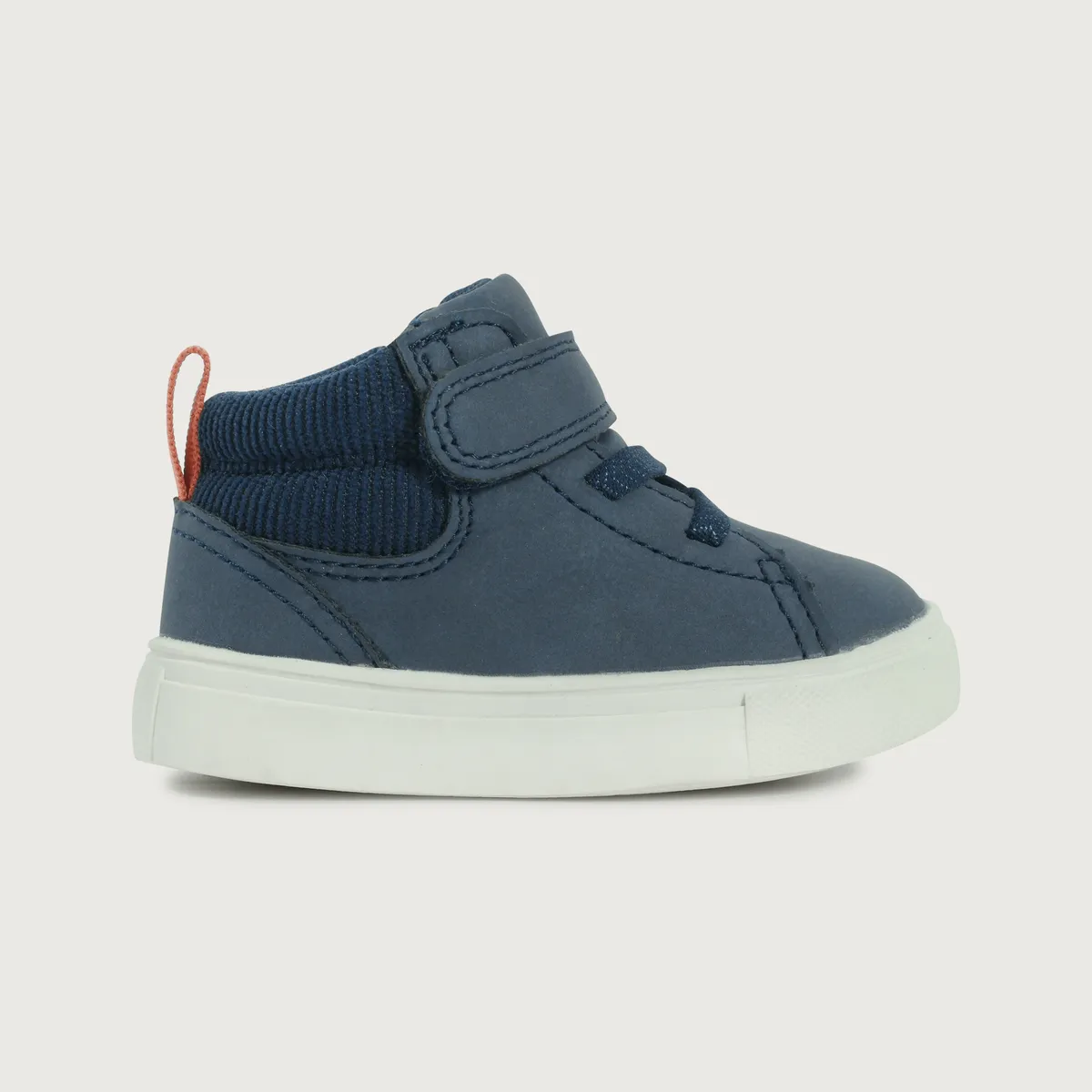 OPALINE - Zapatilla urbana para niño primeros pasos con velcro