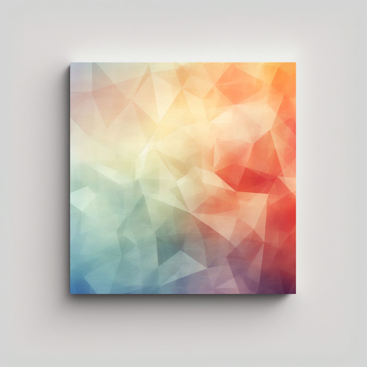 GENERICO - Fondo Geométrico Texturizado Moderno Para 60x60 Cm