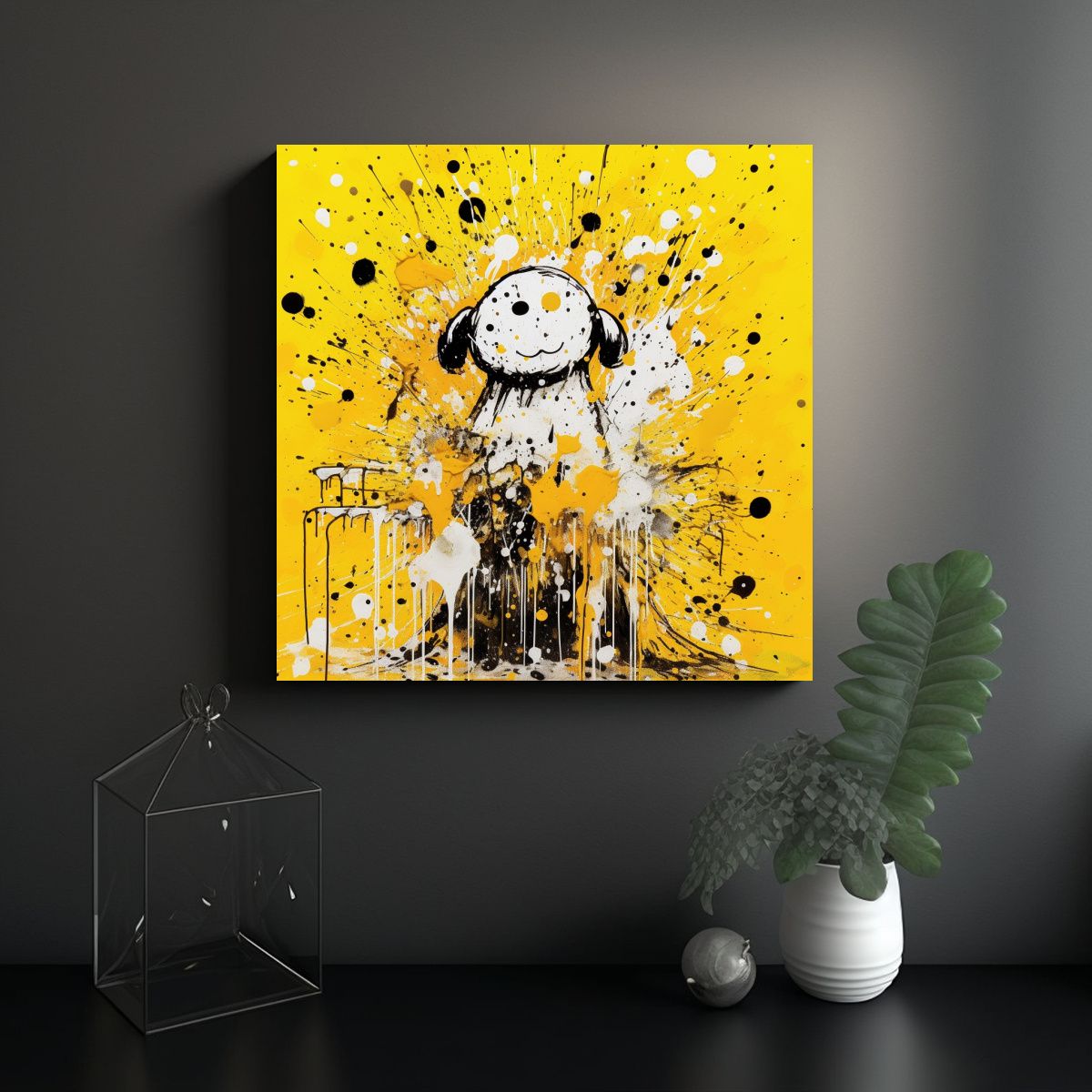 GENERICO - Pinturas Decorativas En Tela De Alta Calidad Con 60x60 Cm.