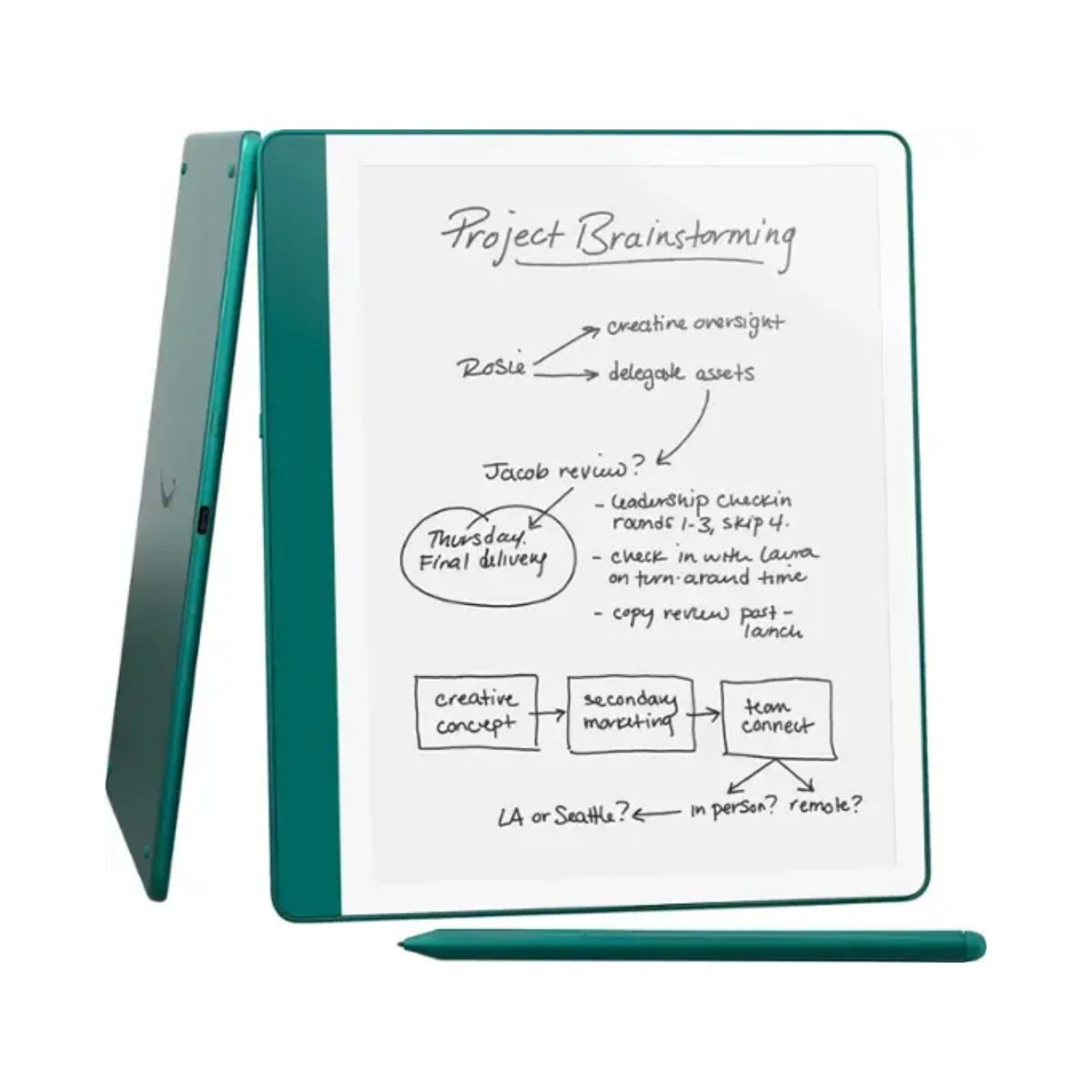 KINDLE - Kindle Scribe 10,2" 64 GB (2024) Jade Metalico