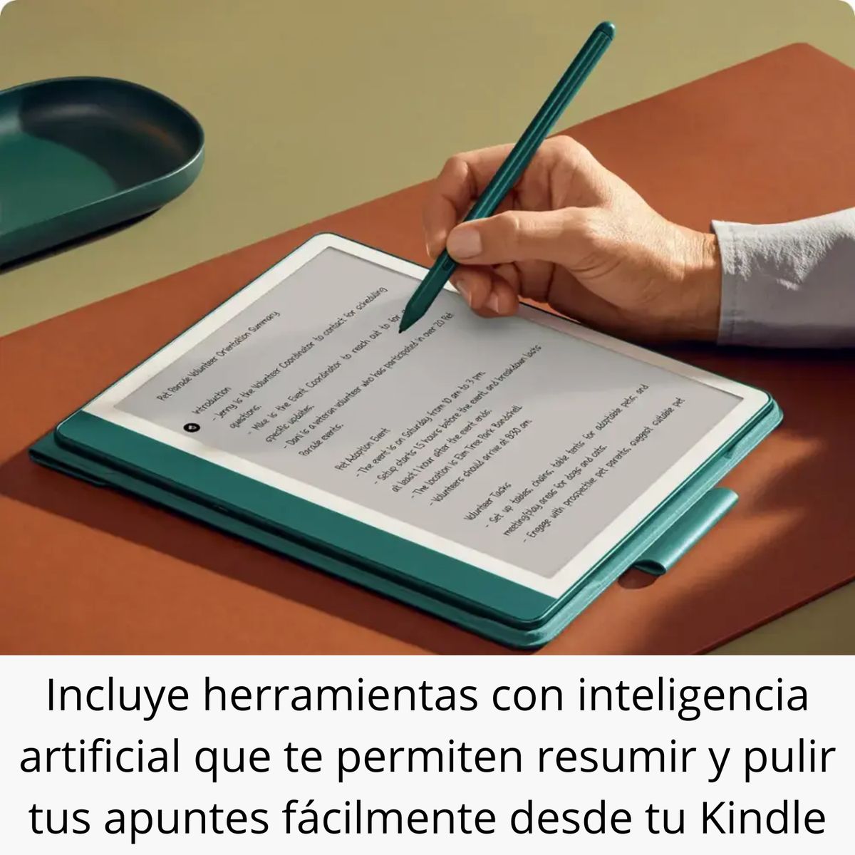 KINDLE - Kindle Scribe 10,2" 64 GB (2024) Jade Metalico