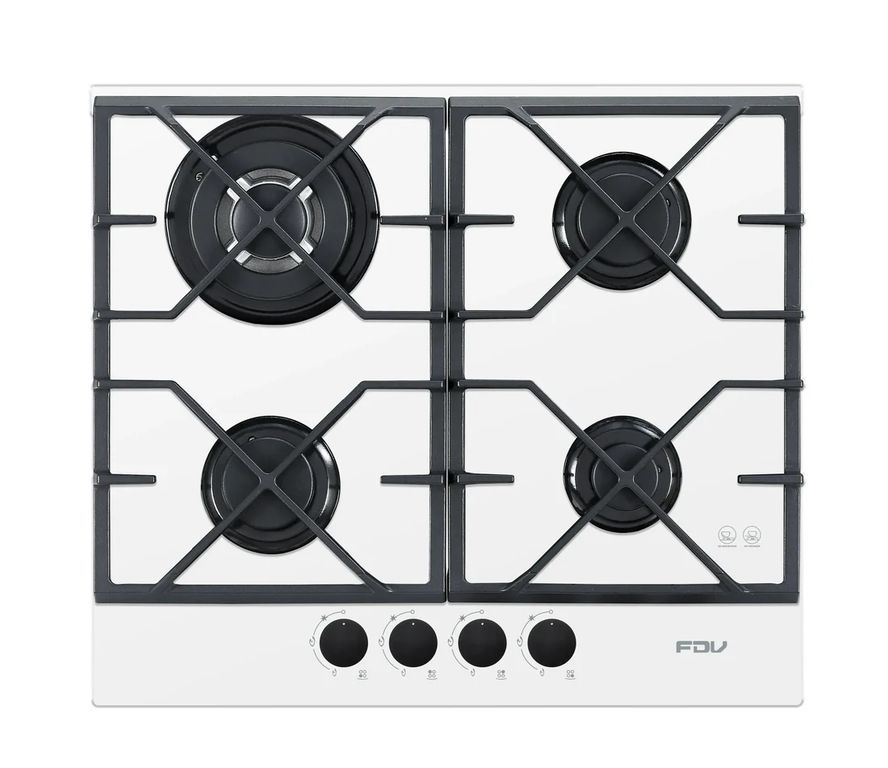 FDV Encimera a gas Signature white 60 4Q GN