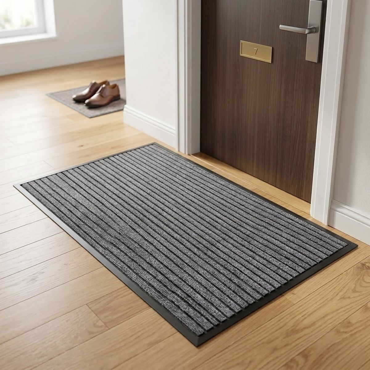 GENERICO - Limpia pies 80x120 cm PVC + Rubber Casa VIVA
