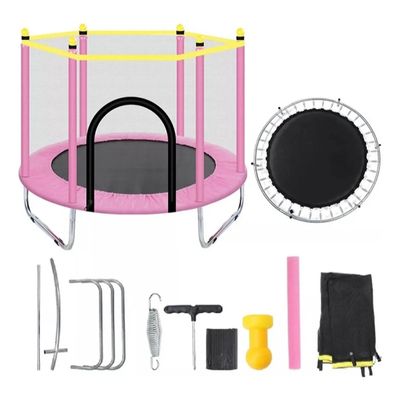 Imagen 2 del producto Cama elastica Trampolin Para Niñas Rosada 120X110
