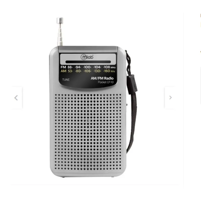 MICROLAB - Radio Portable dual band AM FM POCKET CF10 Microlab