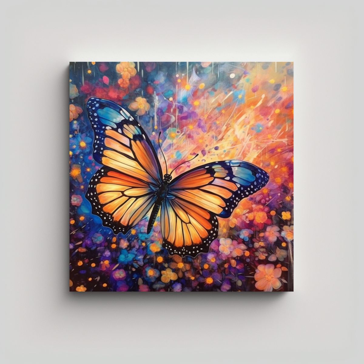 GENERICO - Cuadro Creativo De Fusión De Fotografía Y 60x60 Cm