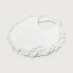 OPALINE - Babero Bebé niña Blanco 39742