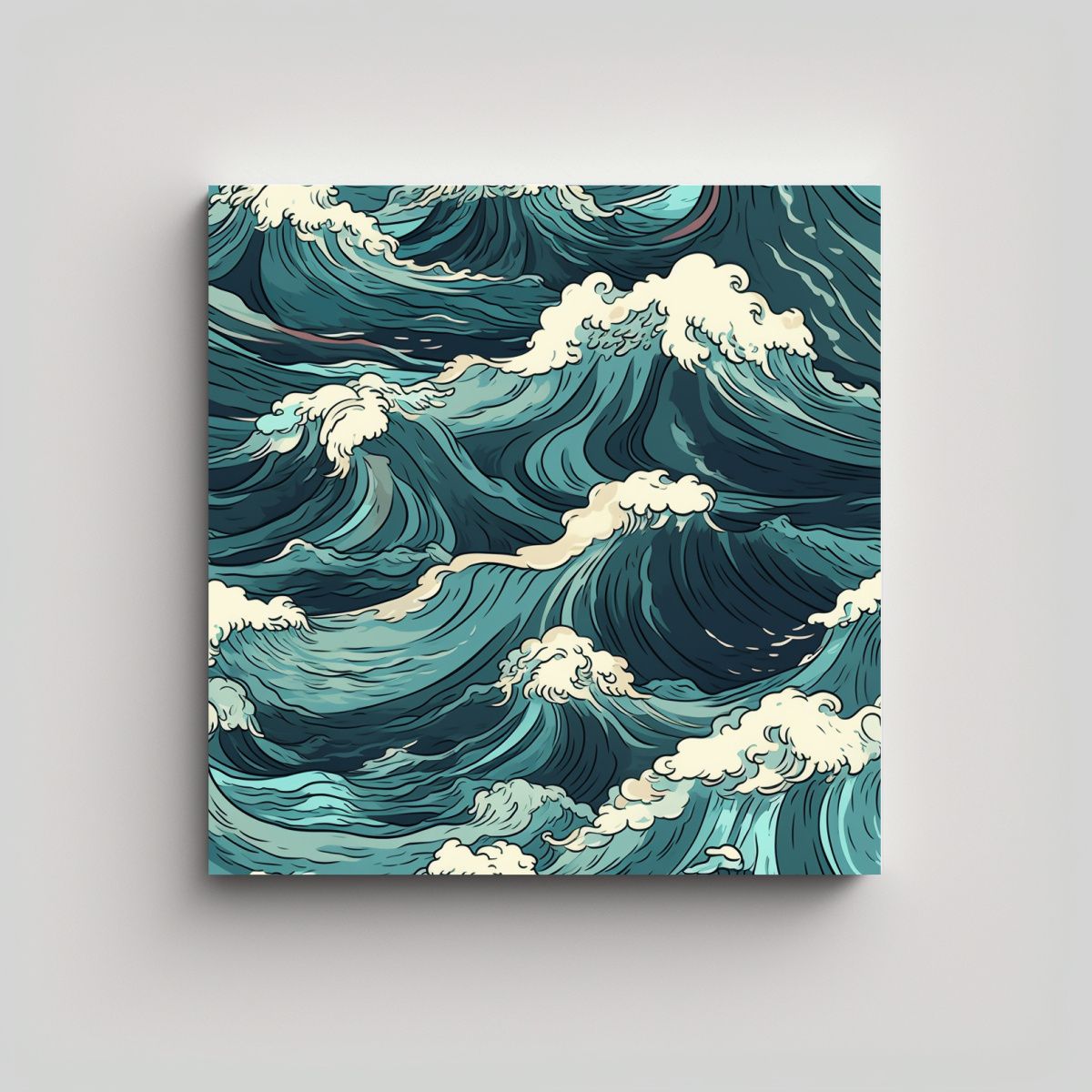 GENERICO - Cuadros Decorativos De Arte Vanguardia Adorno 60x60 Cm