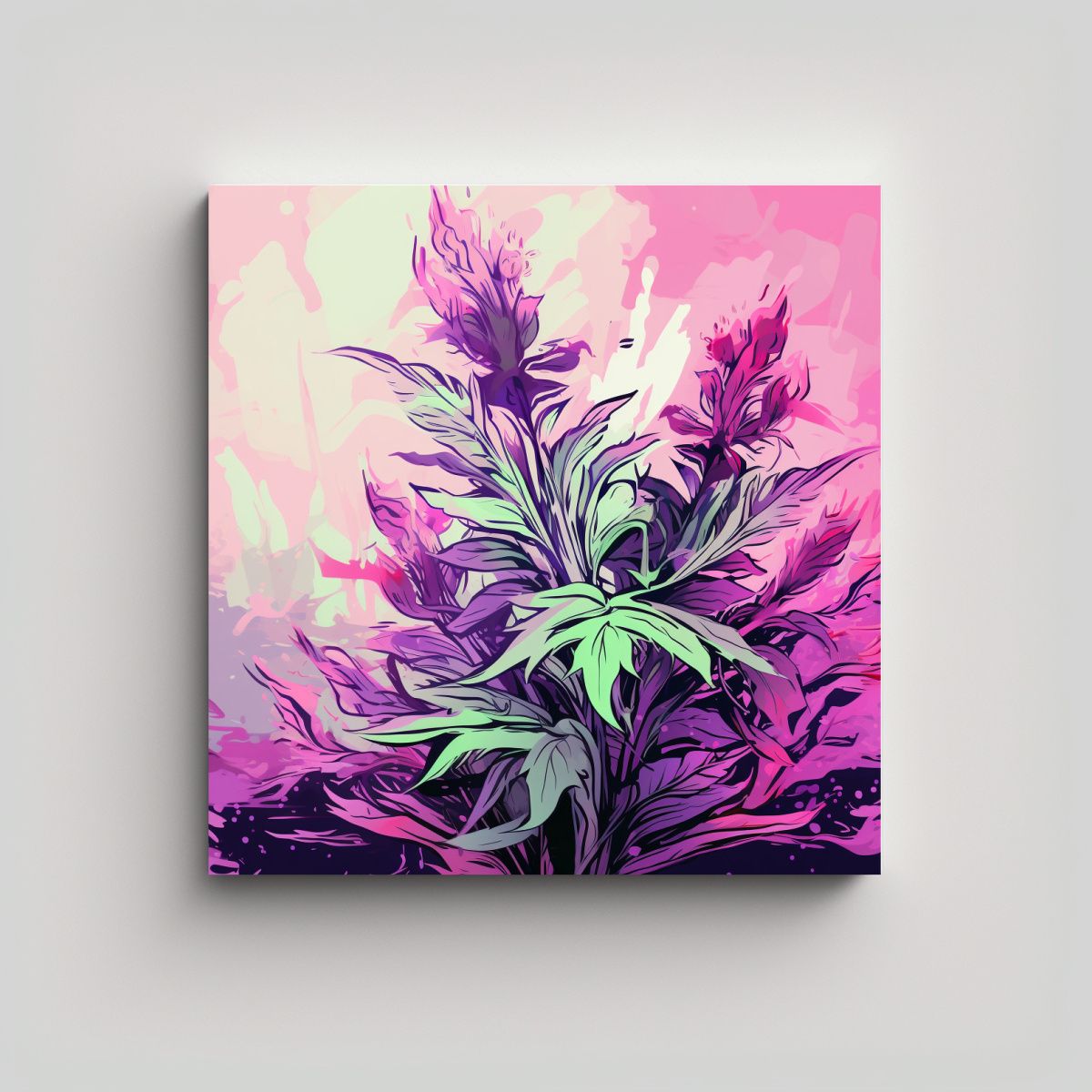 GENERICO - Arte Calidoso Pinturas Decorativas En Tonos 60x60 Cm.