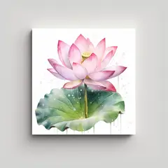 GENERICO - Cuadro Feng Shui Canva Expresión Mágica De 60x60 Cm