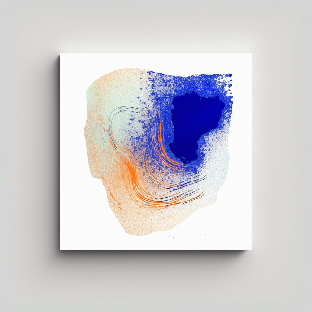 GENERICO - Pinturas Decorativas De Zorro Inspiración Y 60x60 Cm