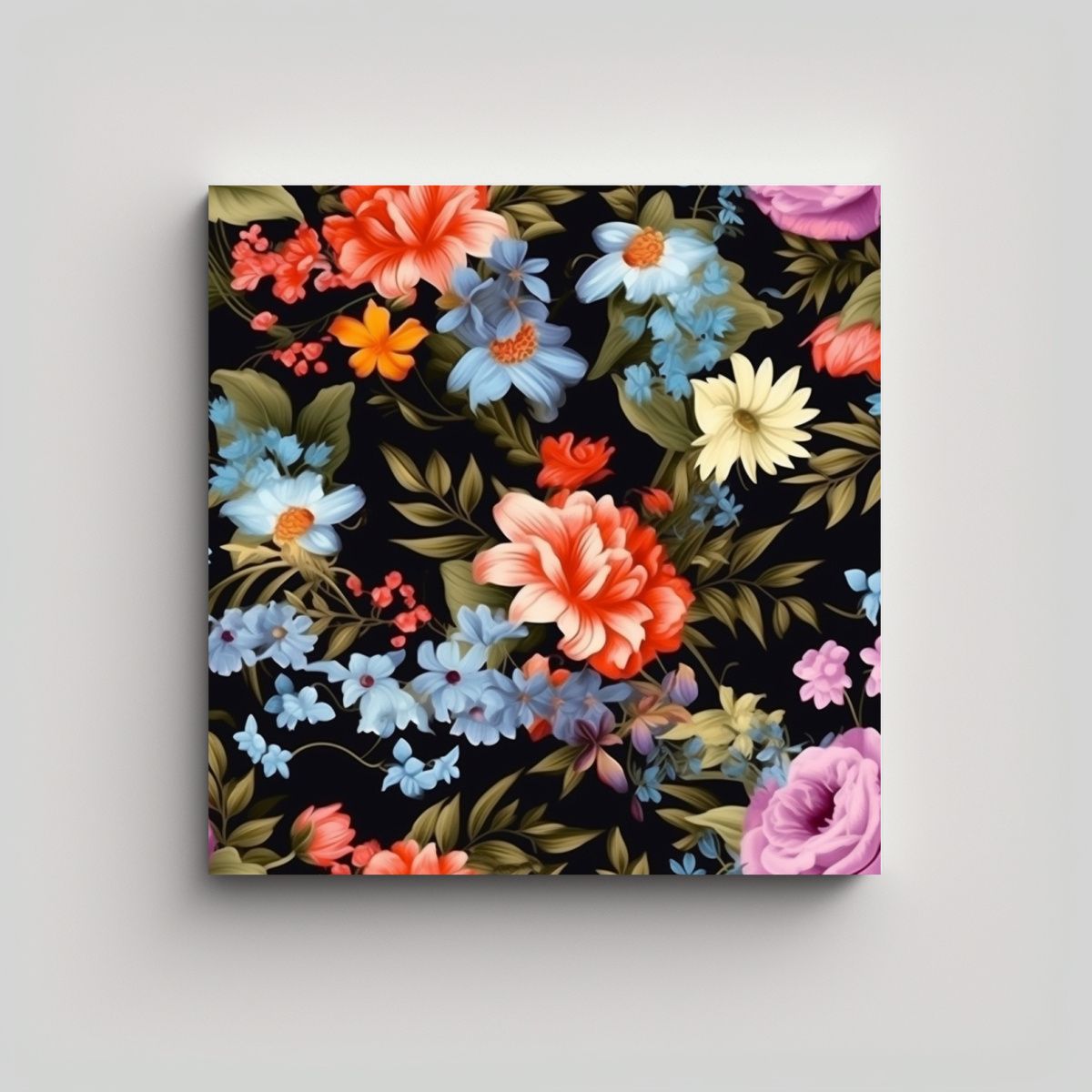 GENERICO - Decoración Salón Lienzo De Tela Con 60x60 Cm