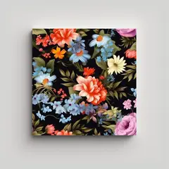 GENERICO - Decoración Salón Lienzo De Tela Con 60x60 Cm