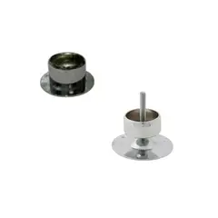 GENERICO - Set 2 Soportes Inferior y Superior para Pilar Gms Gms