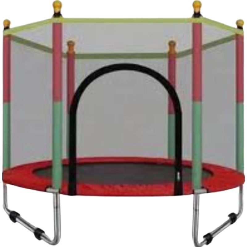 GENERICO - Cama elastica Trampolin Para Niños Rojo 120X110