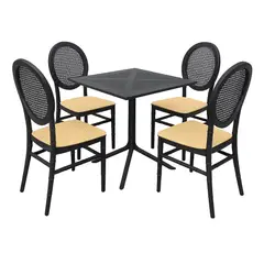 HABITA2 CHILE - Comedor Moody cuadrado Alto tráfico