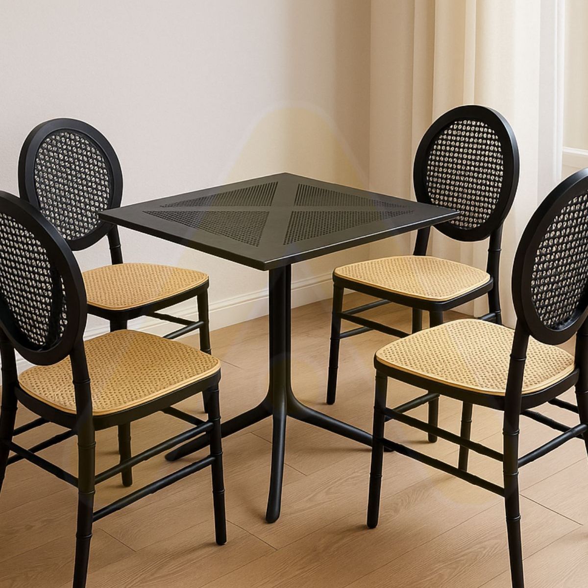 HABITA2 CHILE - Comedor Moody cuadrado  Alto tráfico