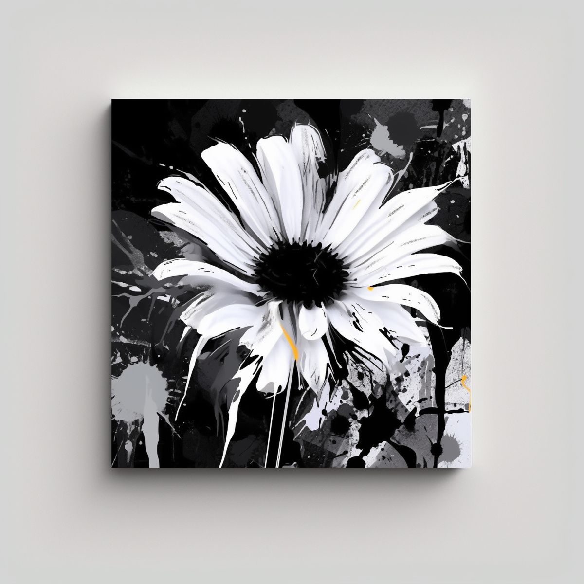 GENERICO - Pinturas Decorativas De Arte Abstracto En Blanco 60x60 Cm