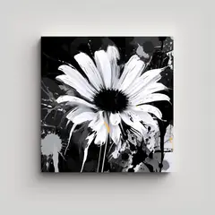 GENERICO - Pinturas Decorativas De Arte Abstracto En Blanco 60x60 Cm