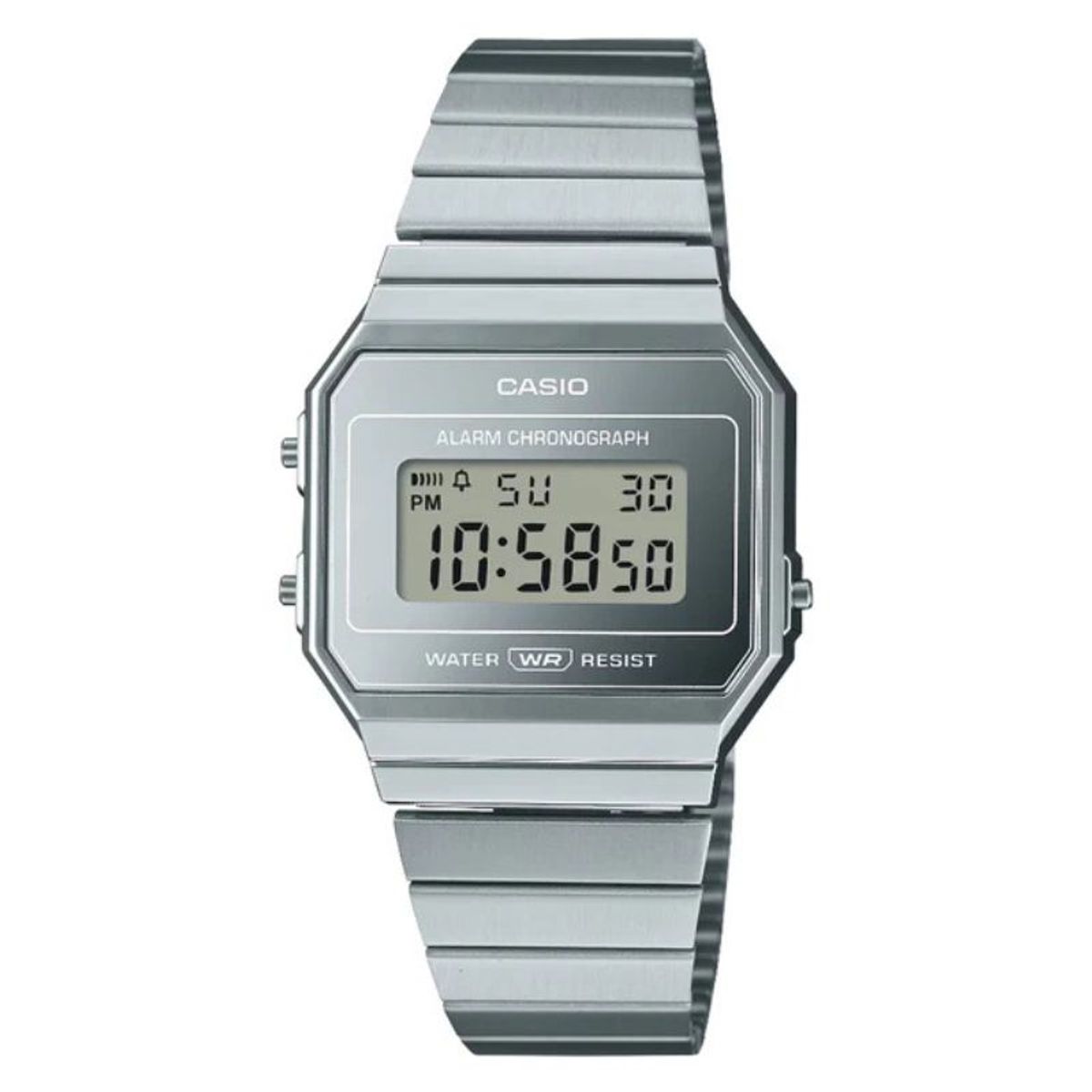 CASIO - Reloj Casio Vintage Unisex A700WEV-7ADF Plateado Slim