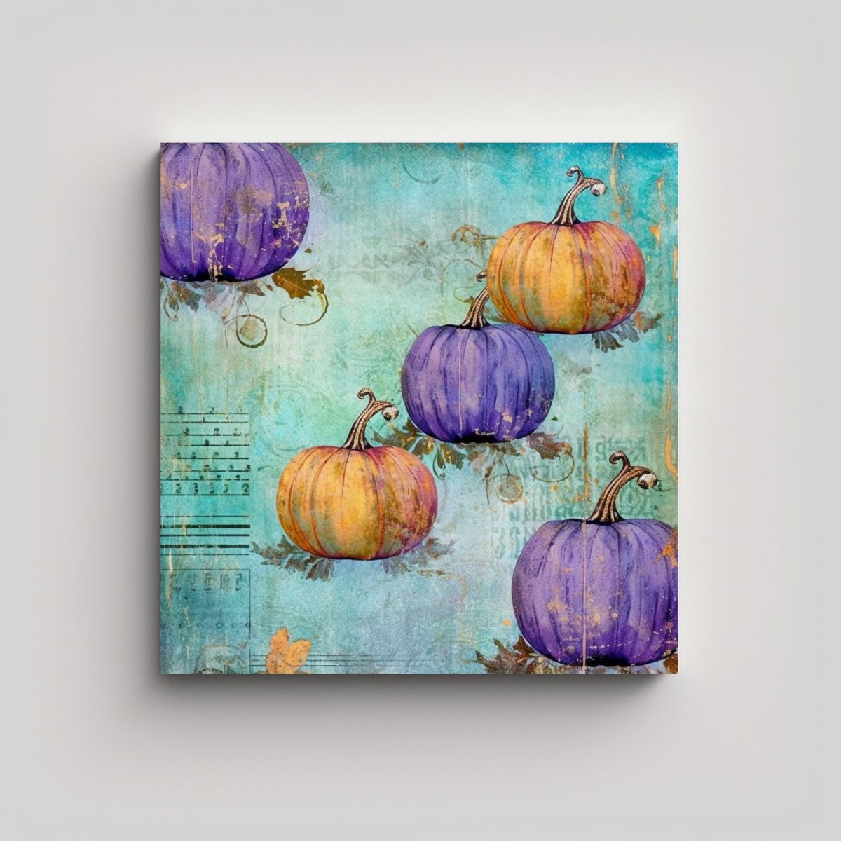 GENERICO - Cuadro Inspiración Surrealista Estilo Shabby 60x60 Cm