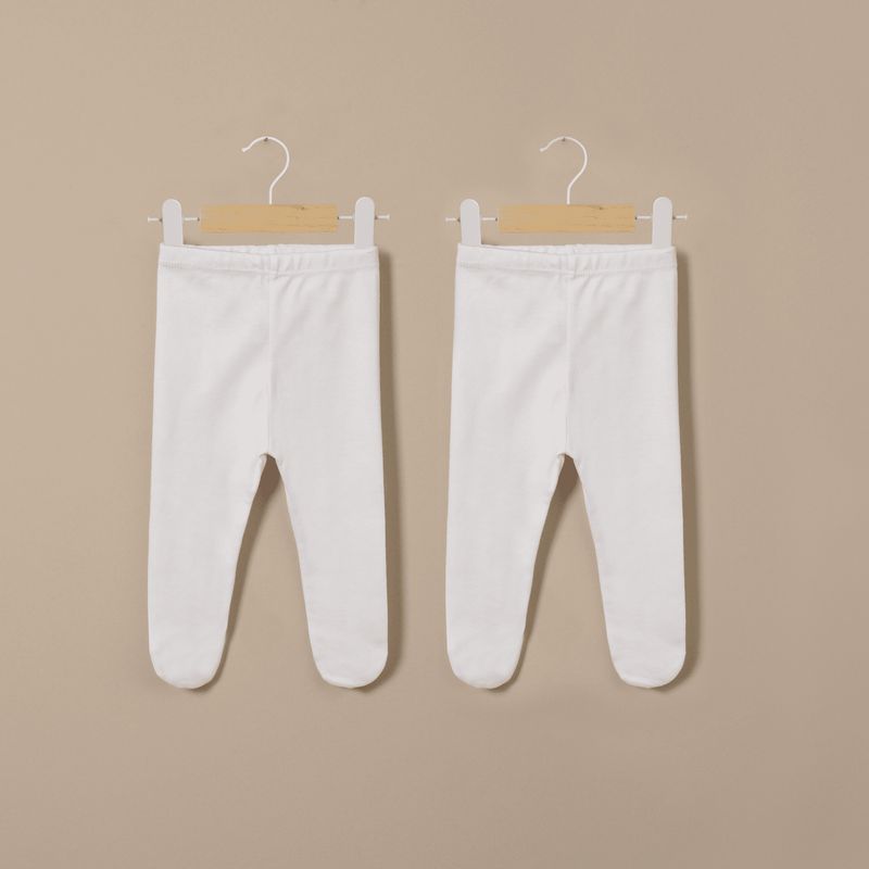 OPALINE - Panty Unisex bebé Blanco 39796 Opaline