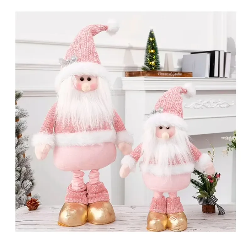 CARIBEE - Viejito Pacuero Patas Largas Navidad Rosado