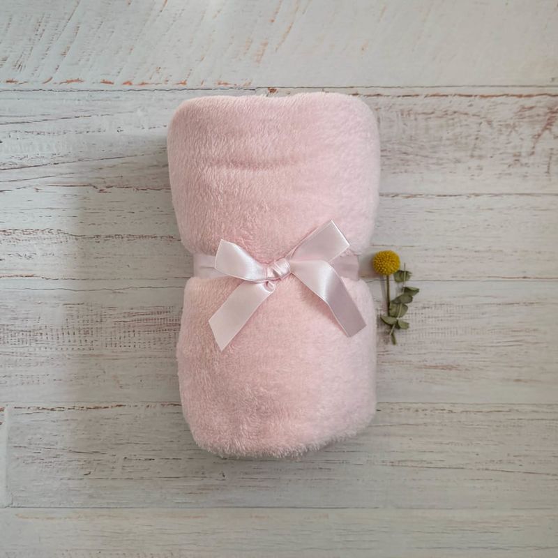 WAWA BABY DESIGN - Manta Wawa Polar Rosado