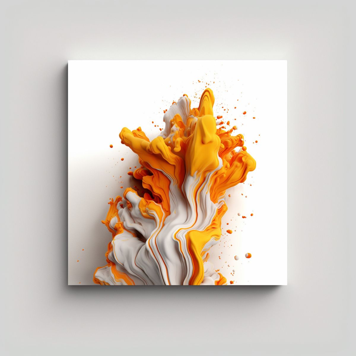 GENERICO - Pinturas Decorativas De Concepto Otoñal En Fondo 60x60 Cm.