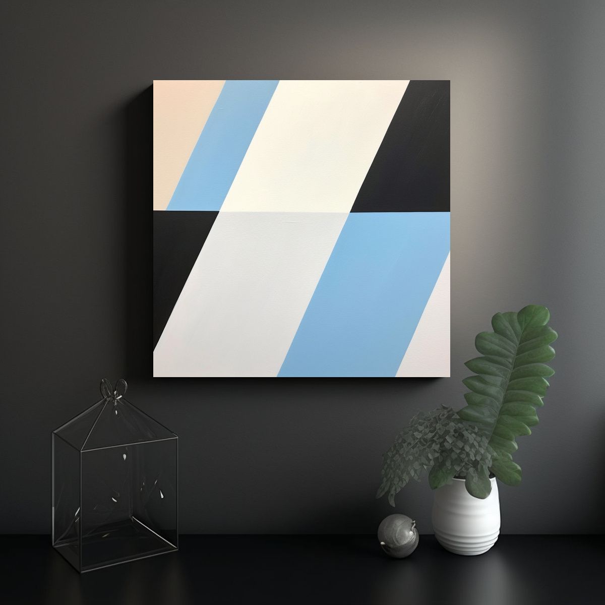 GENERICO - Arte De Pared Fotografía Street Art Moderno 60x60 Cm