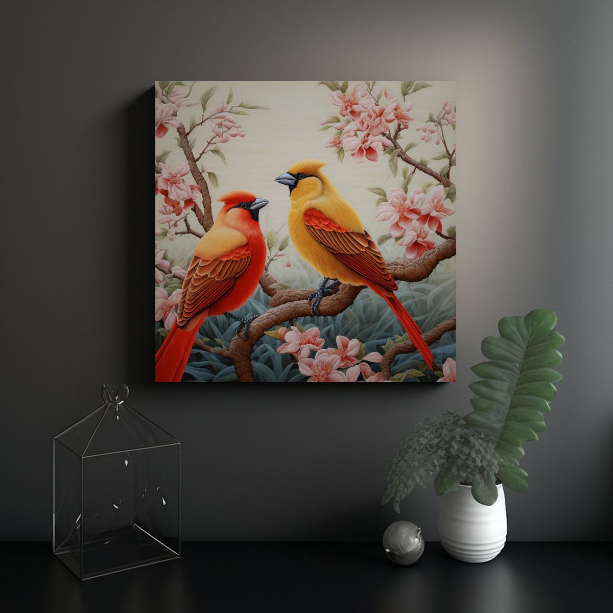 GENERICO - Pinturas De Decoración De Cocina Con Bordado 60x60 Cm