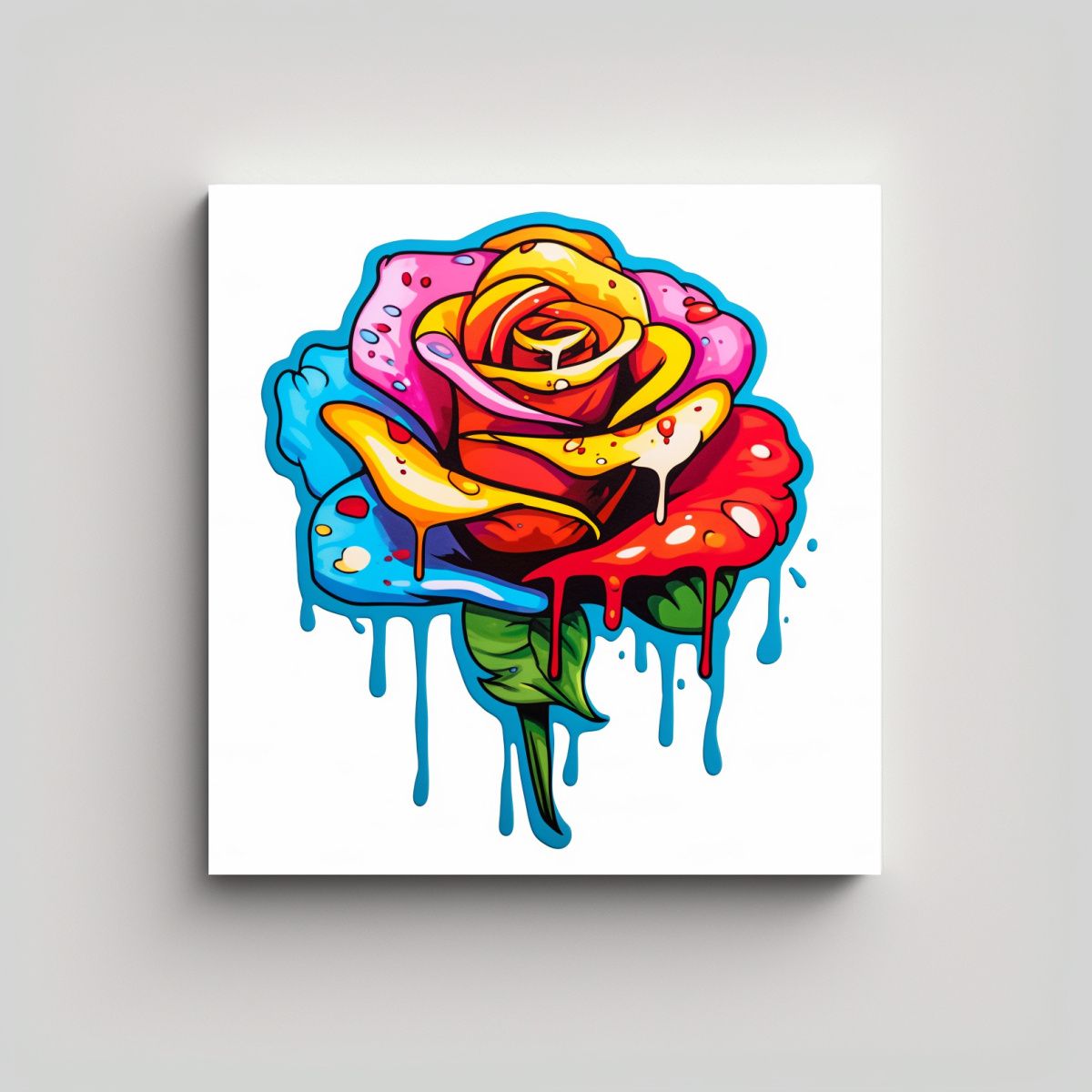 GENERICO - Impresionante Lienzo Decorativo Con Diseño De 60x60 Cm.