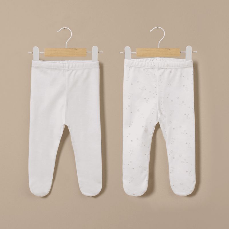 OPALINE - Panty Unisex bebé Blanco 39795 Opaline