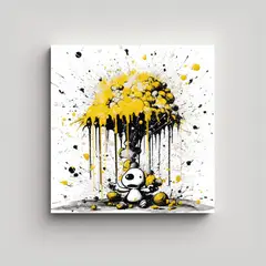 GENERICO - Pinturas De Arte En Lienzo Para Decorar La 60x60 Cm